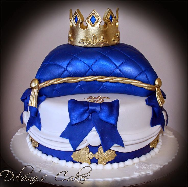 Royal Crown Baby Shower Cake Royal Crown Baby Shower Cake
