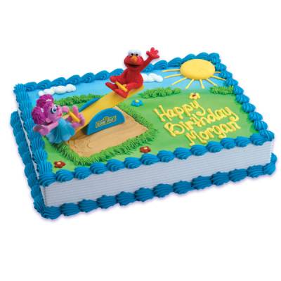 Sesame Street Elmo and Abby Cake Sesame Street Elmo and Abby Cake
