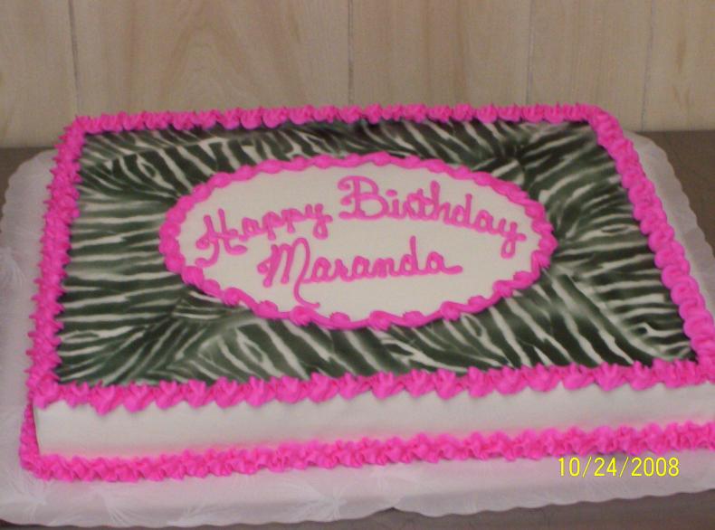 ShopRite Sheet Cakes Birthday ShopRite Sheet Cakes Birthday