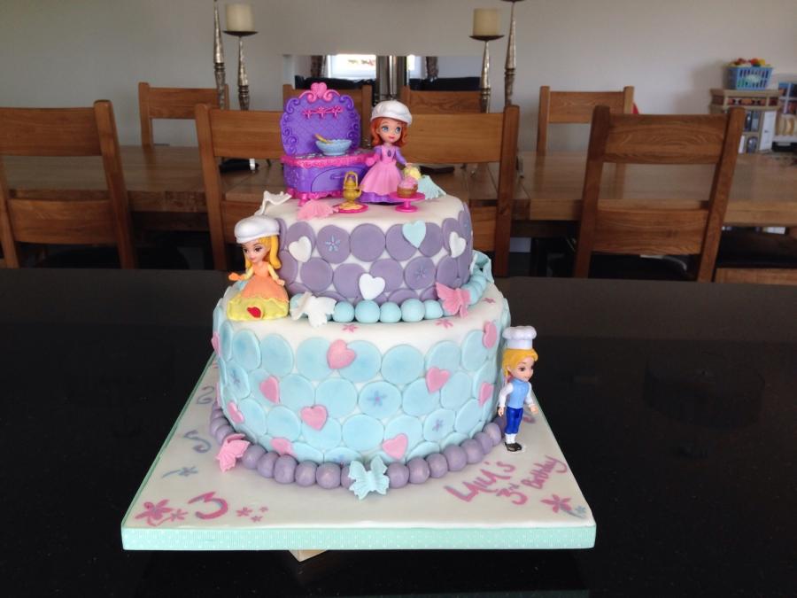 Sofia the First 3rd Birthday Cake Sofia the First 3rd Birthday Cake