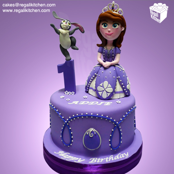 Sofia the First Birthday Cake Sofia the First Birthday Cake
