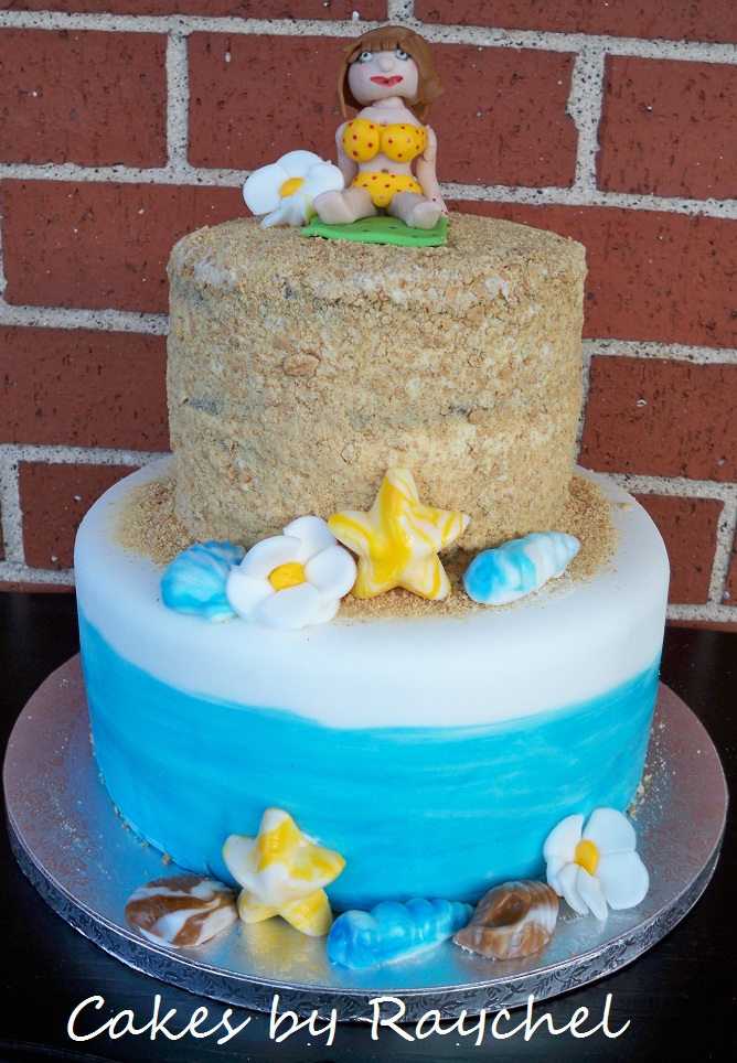 Starfish Beach Birthday Cake Starfish Beach Birthday Cake