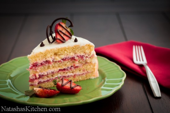 Strawberry Layer Cake Recipe