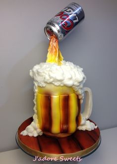 Sugar Beer Bottle Cake Sugar Beer Bottle Cake