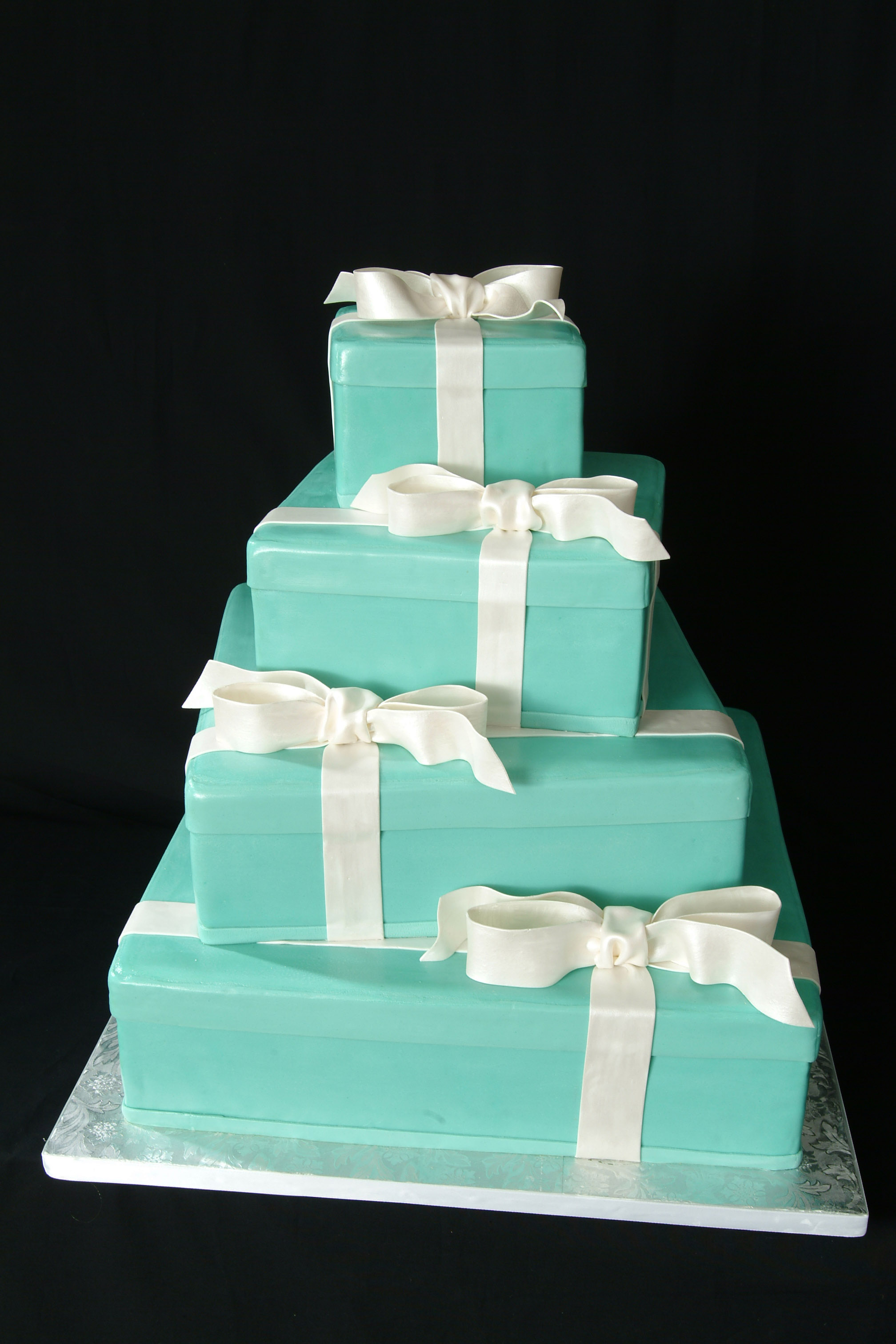 Tiffany Wedding Cake Boxes