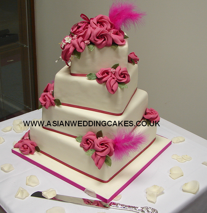 Wedding Cake with Royal Icing Wedding Cake with Royal Icing