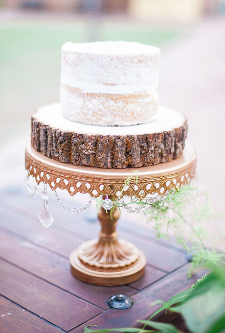 1 Tier Wedding Cake