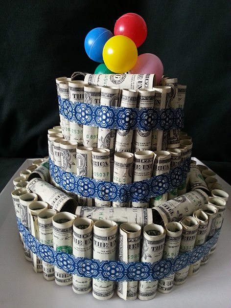 16th Birthday Cake Money