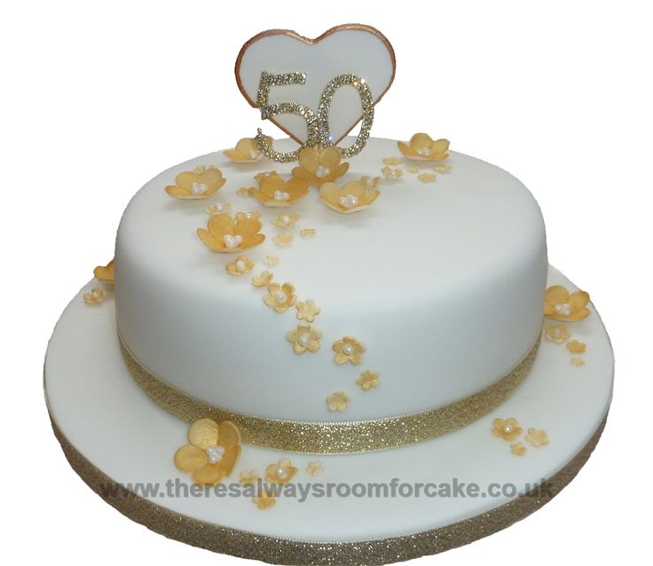 50th Wedding Anniversary Cake 50th Wedding Anniversary Cake