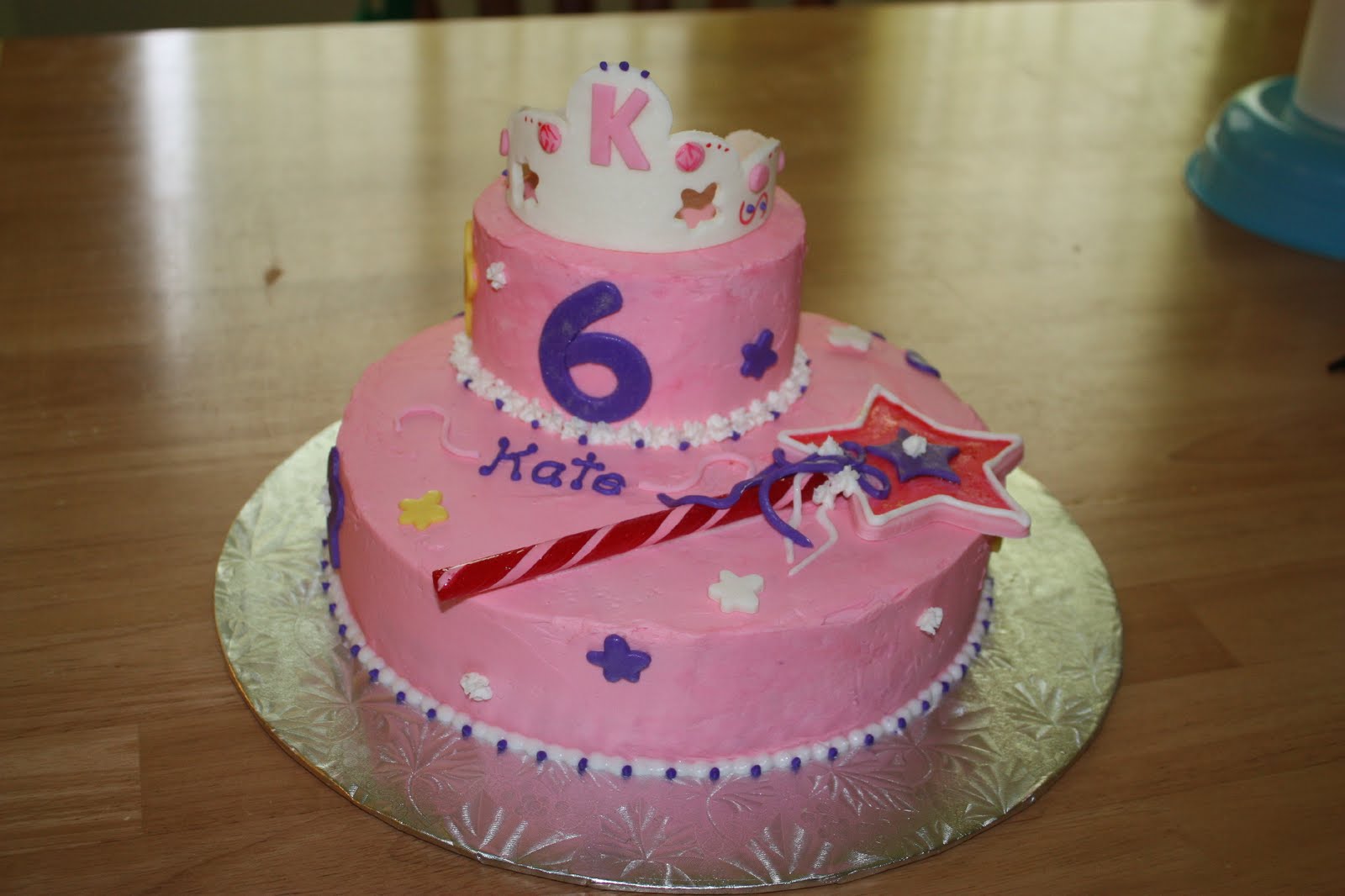 6 Year Old Girl Birthday Cake - A Birthday Cake