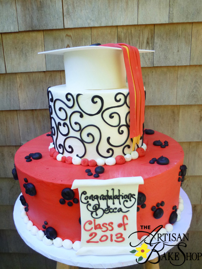 Buttercream Graduation Cakes