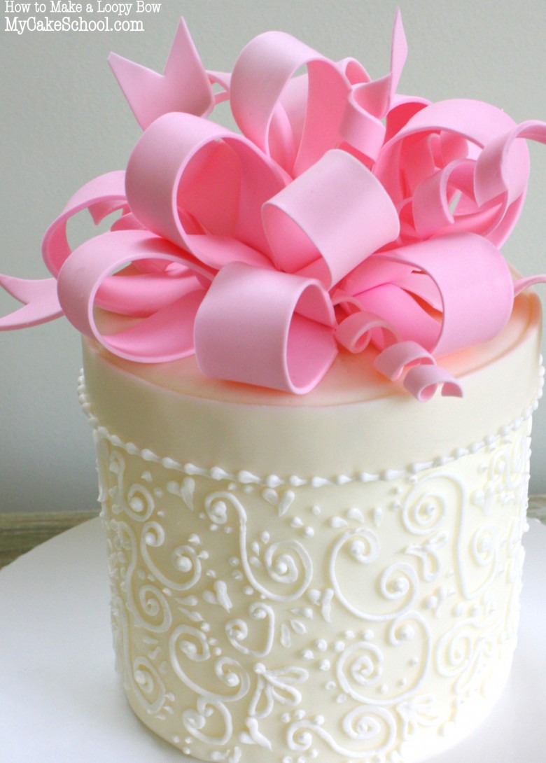 Cake Decorating Bow