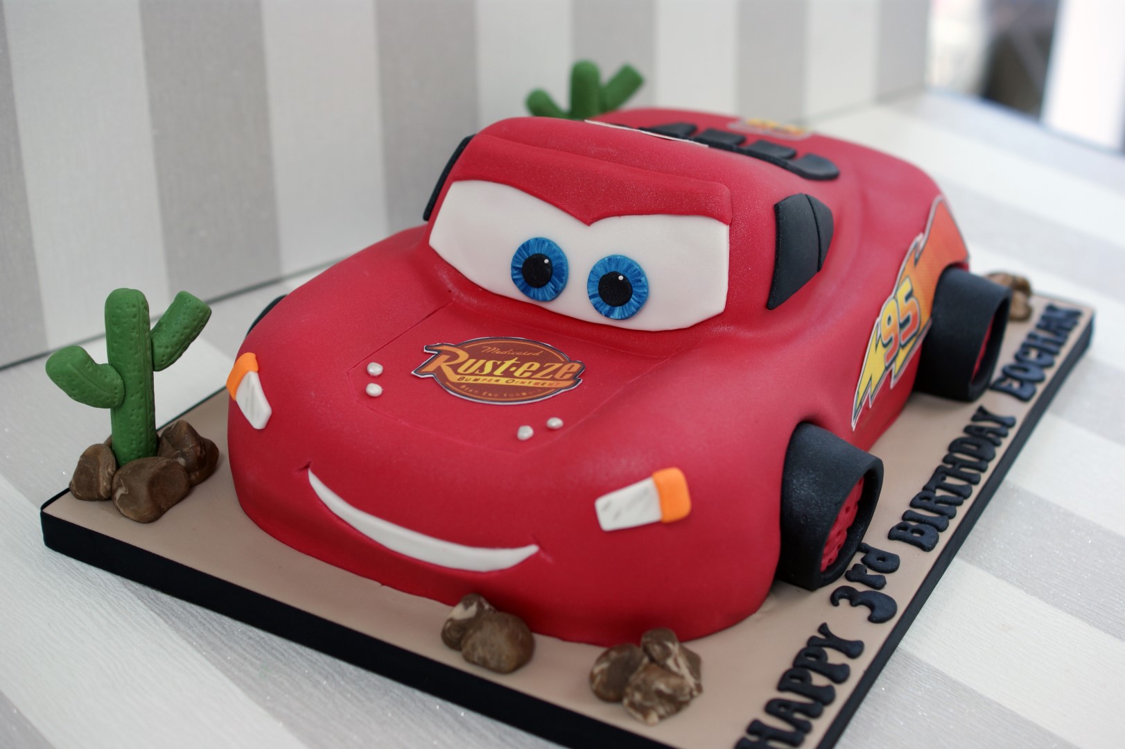 Cars Lightning McQueen Birthday Cake Cars Lightning McQueen Birthday Cake