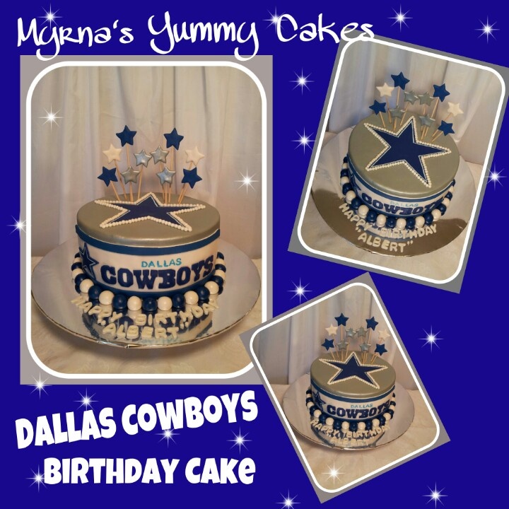 11 Cowboys Football Team Birthday Cakes Photo Dallas Cowboys