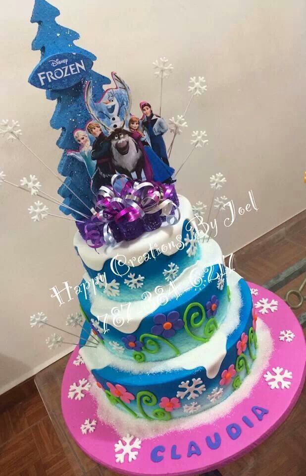 Disney Frozen Birthday Cake Disney Frozen Birthday Cake