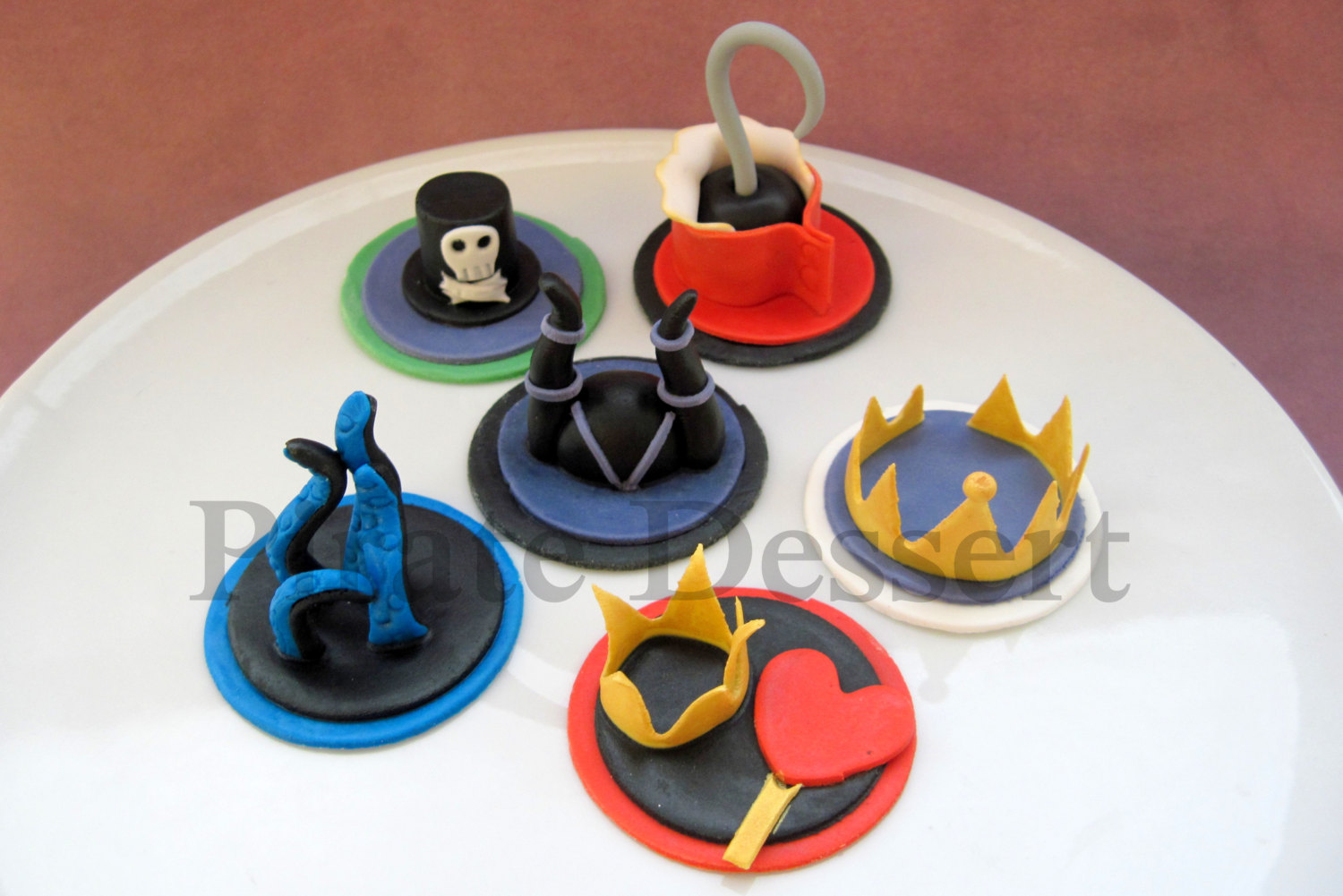 Disney Villains Cupcake Toppers Edible Disney Villains Cupcake Toppers Edible