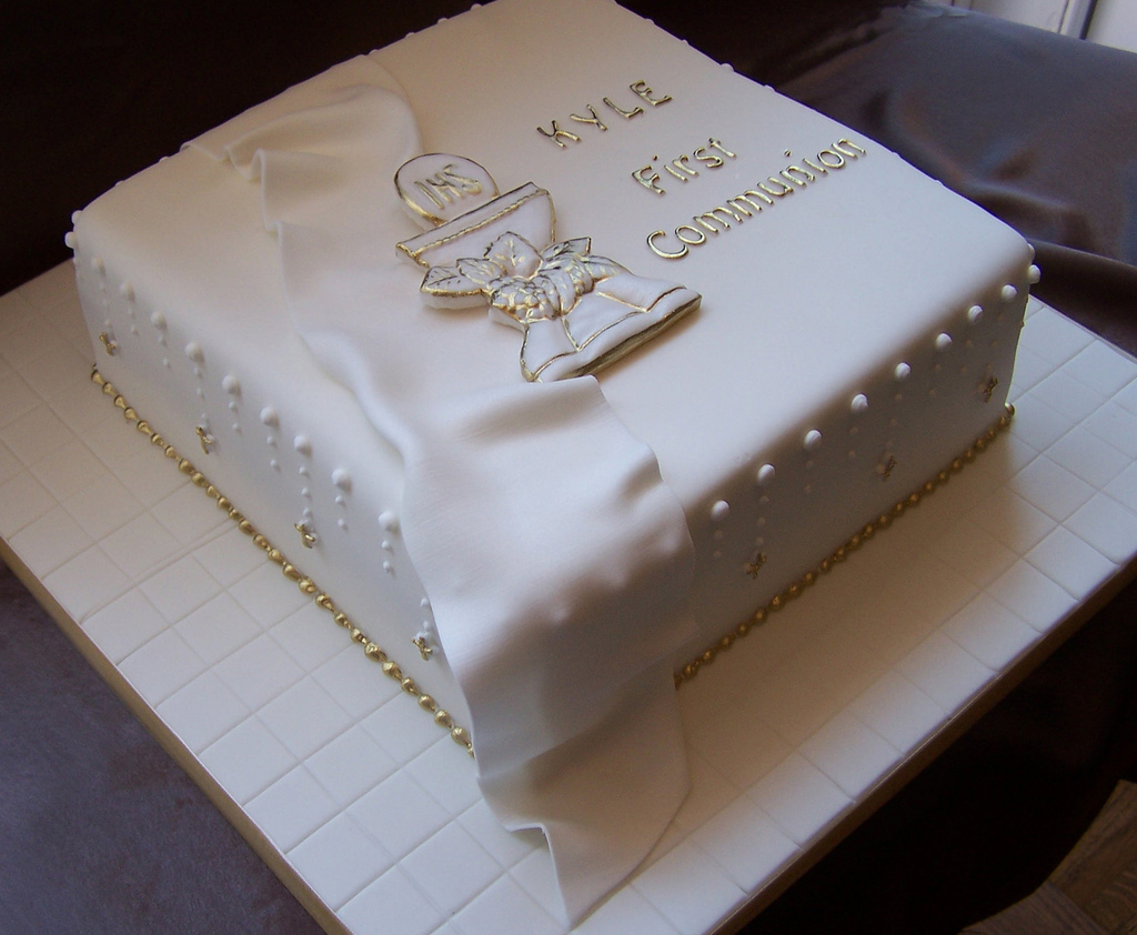 First Communion Cake