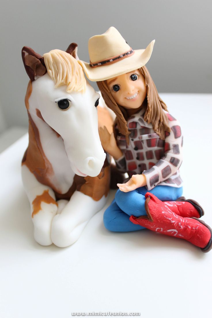 Fondant Horse Cake Topper Fondant Horse Cake Topper
