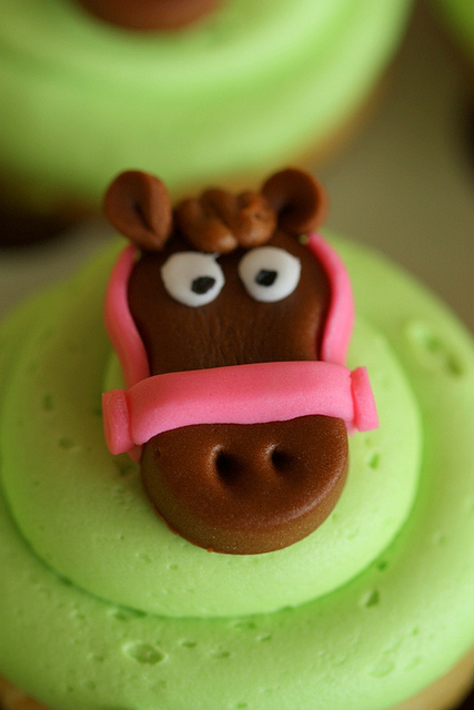 Fondant Horse Cupcake Toppers Fondant Horse Cupcake Toppers