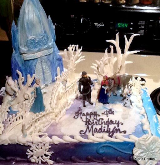 Frozen Birthday Cake Frozen Birthday Cake