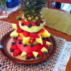 Fruit Birthday Cake