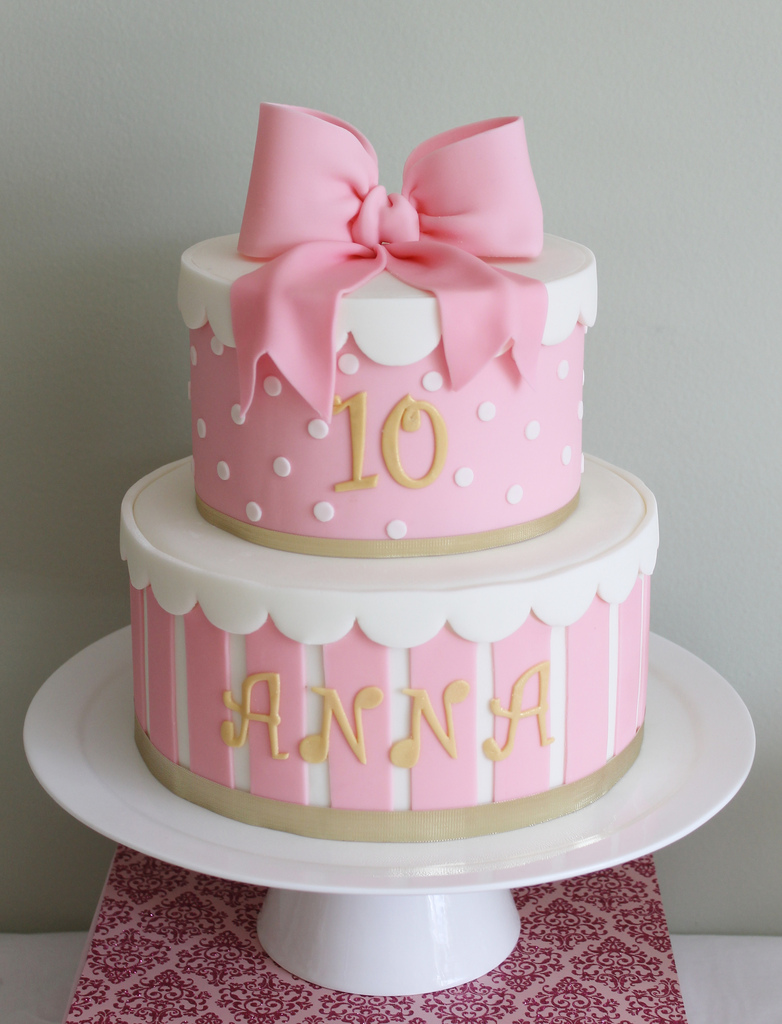 Girls 10th Birthday Cake Ideas