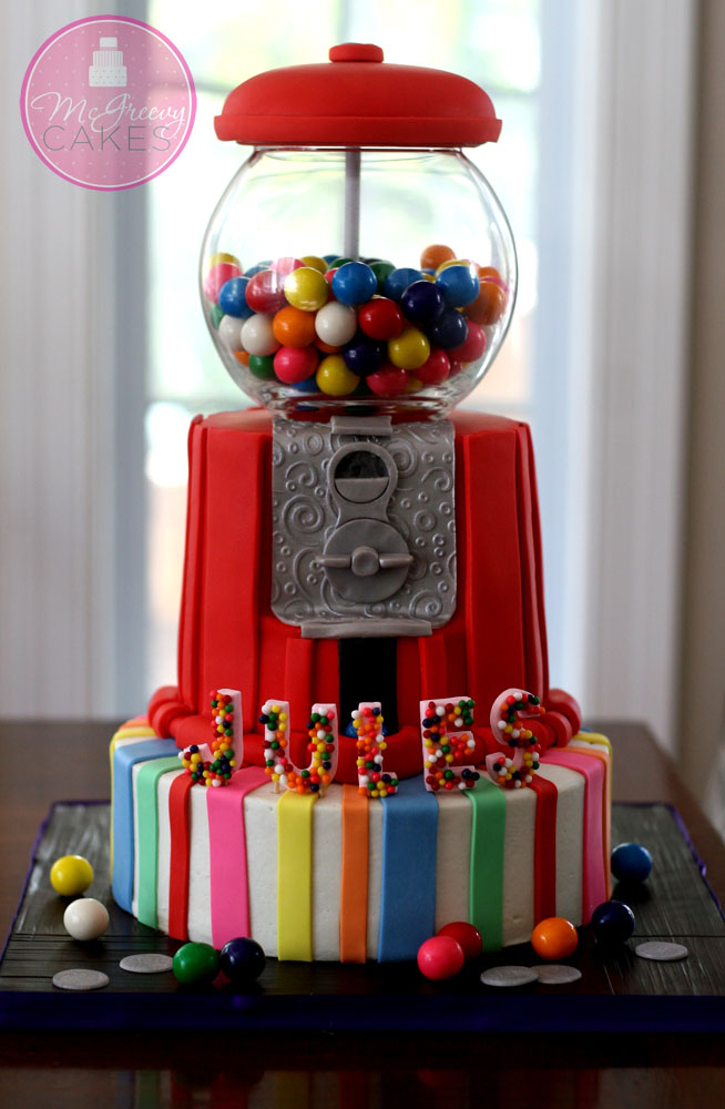 Gumball Machine Cake Pops Gumball Machine Cake Pops
