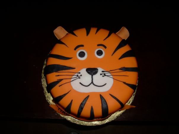 Happy Birthday Tiger Cake