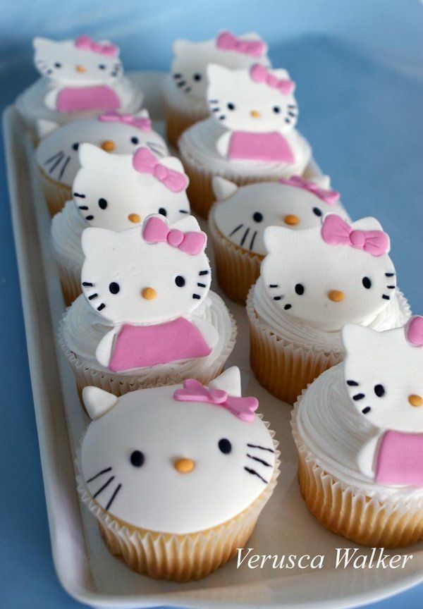 Hello Kitty Cupcakes Hello Kitty Cupcakes
