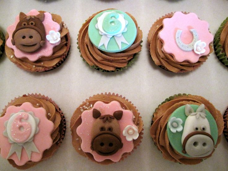 Horse Cupcakes Horse Cupcakes
