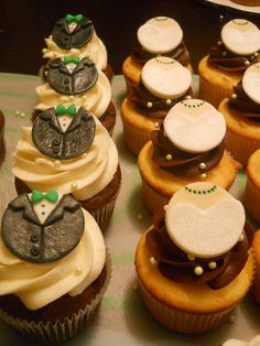 Irish Bridal Shower Cupcakes Irish Bridal Shower Cupcakes