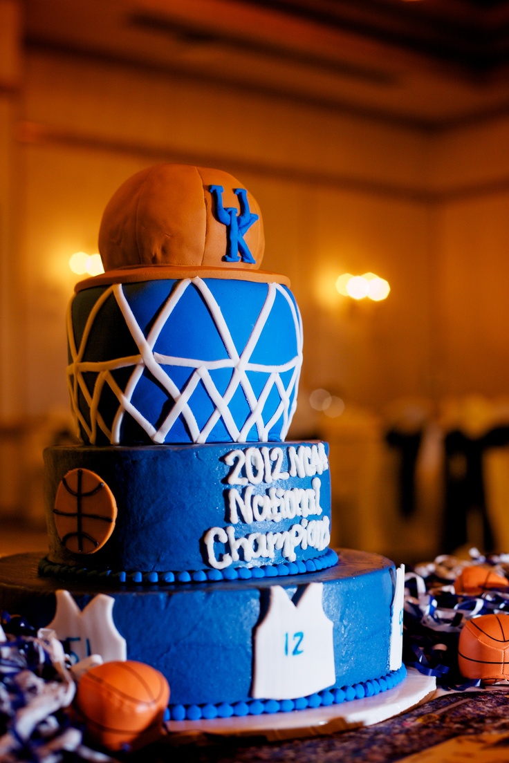 Kentucky Basketball Grooms Cake