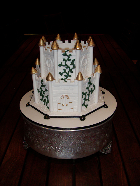 Medieval Castle Wedding Cake