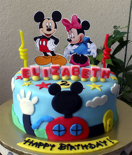 9 Mickey And Minnie Mouse Decorations Birthday Cakes Photo Minnie