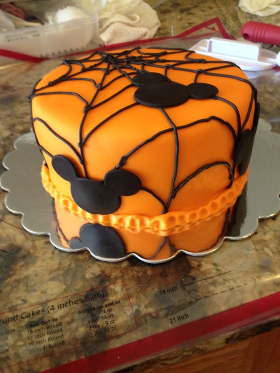Mickey Mouse Halloween Birthday Cake Ideas