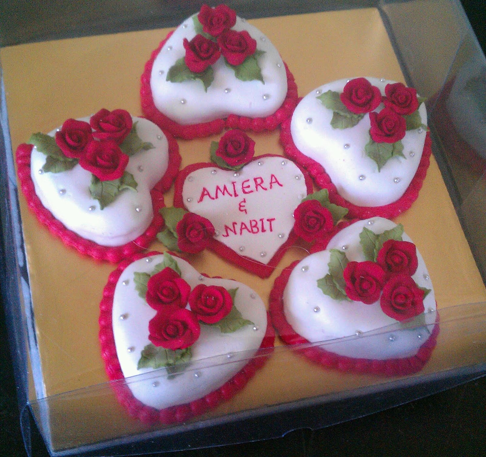 Mini Fondant Cake Mini Fondant Cake