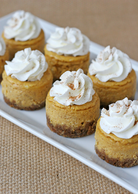 Mini Pumpkin Cheesecakes Recipe Mini Pumpkin Cheesecakes Recipe