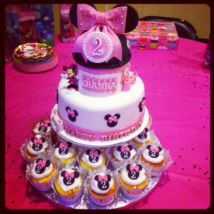 Minnie Mouse Birthday Cakes 2 Years Old