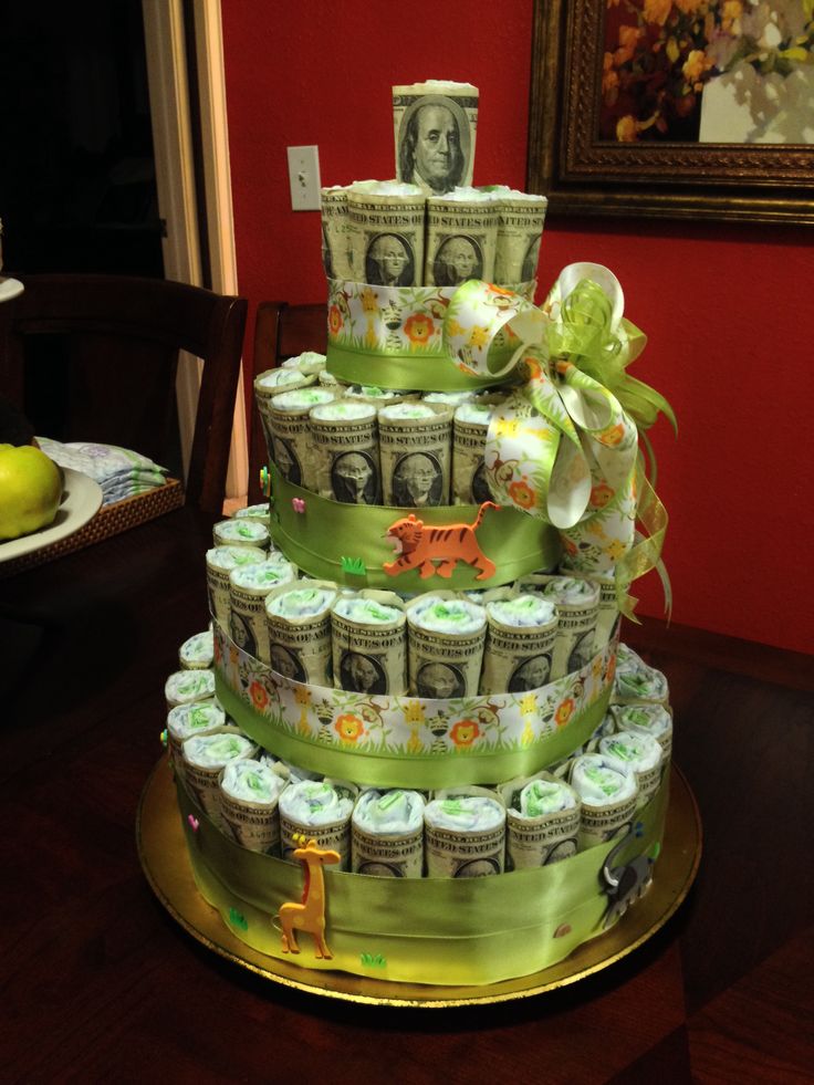 Money Birthday Cake Design 5