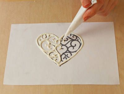 Monogram Chocolate Transfer Sheets