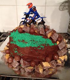 Motorbike Birthday Cake Motorbike Birthday Cake