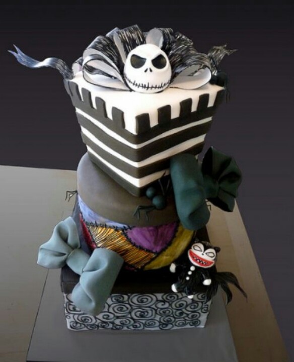 Nightmare Before Christmas Cake