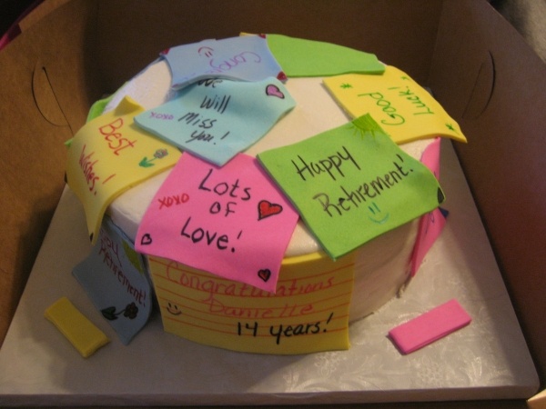 Office Retirement Cake Ideas Office Retirement Cake Ideas