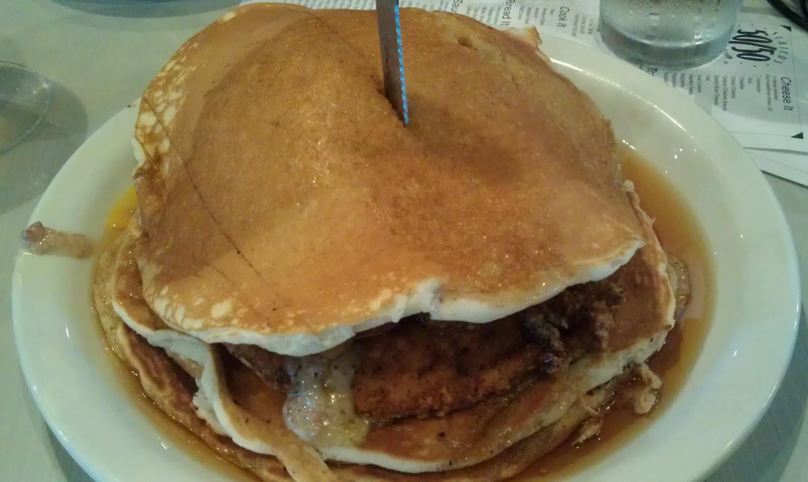 Pancakes and Fried Chicken Pancakes and Fried Chicken