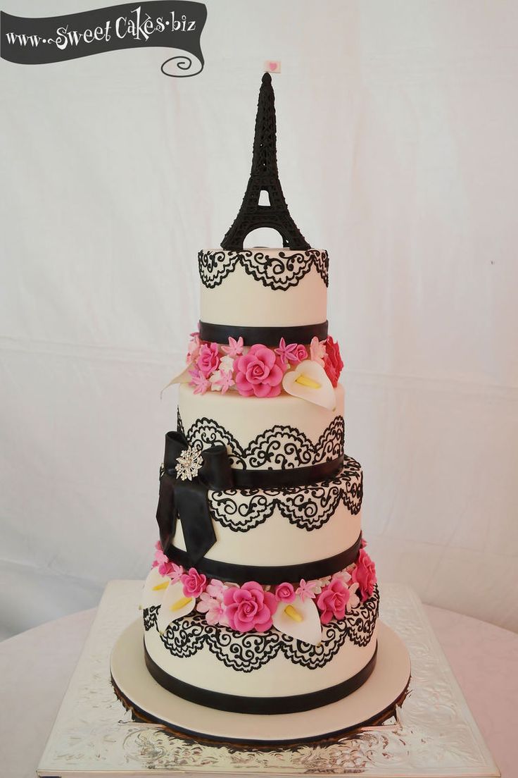 eiffel tower birthday cakes