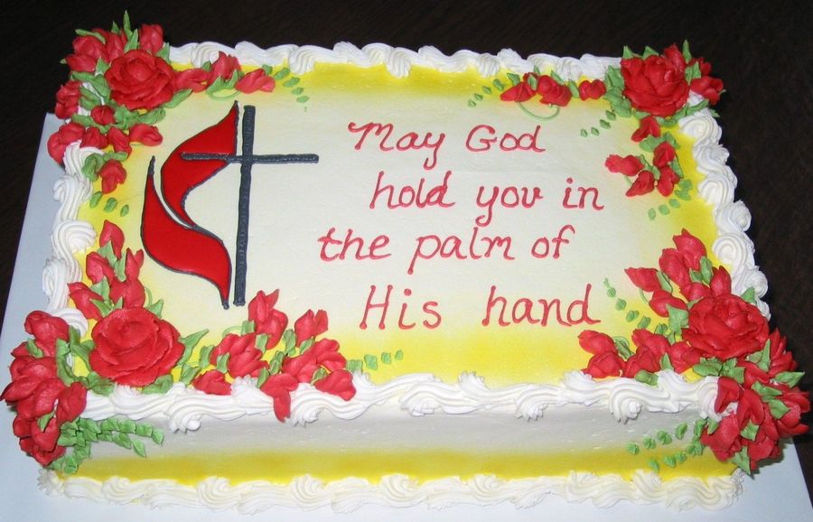 Pastor Retirement Cake