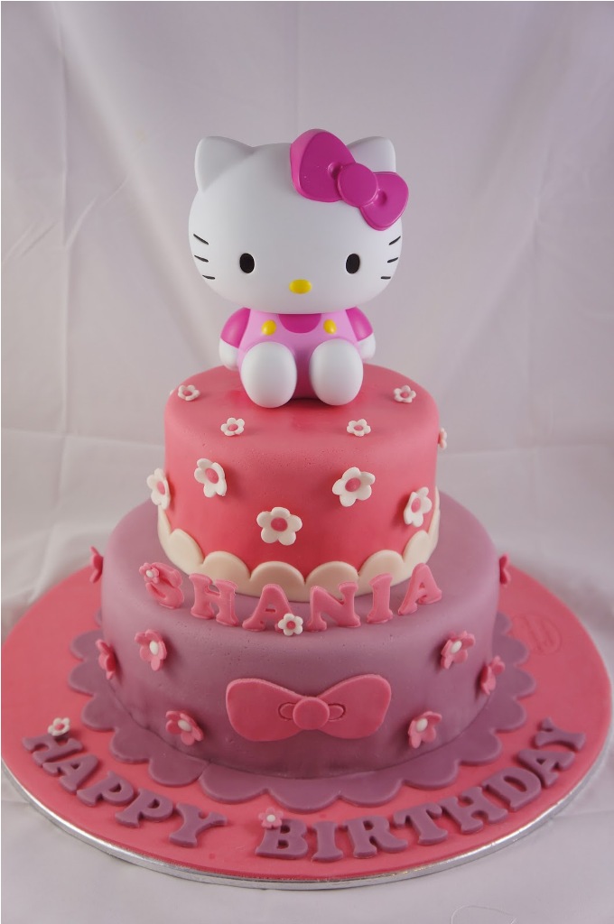 Pink Hello Kitty Birthday Cake