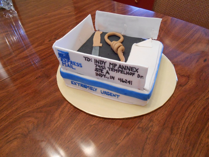 Postal Retirement Cake Postal Retirement Cake