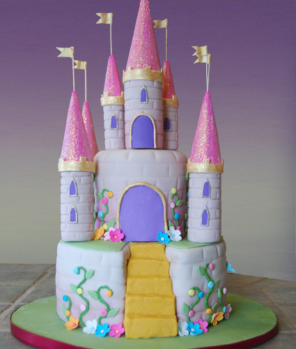 Princess Castle Birthday Cake Princess Castle Birthday Cake