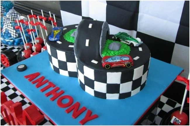 Race Car Birthday Cake Race Car Birthday Cake
